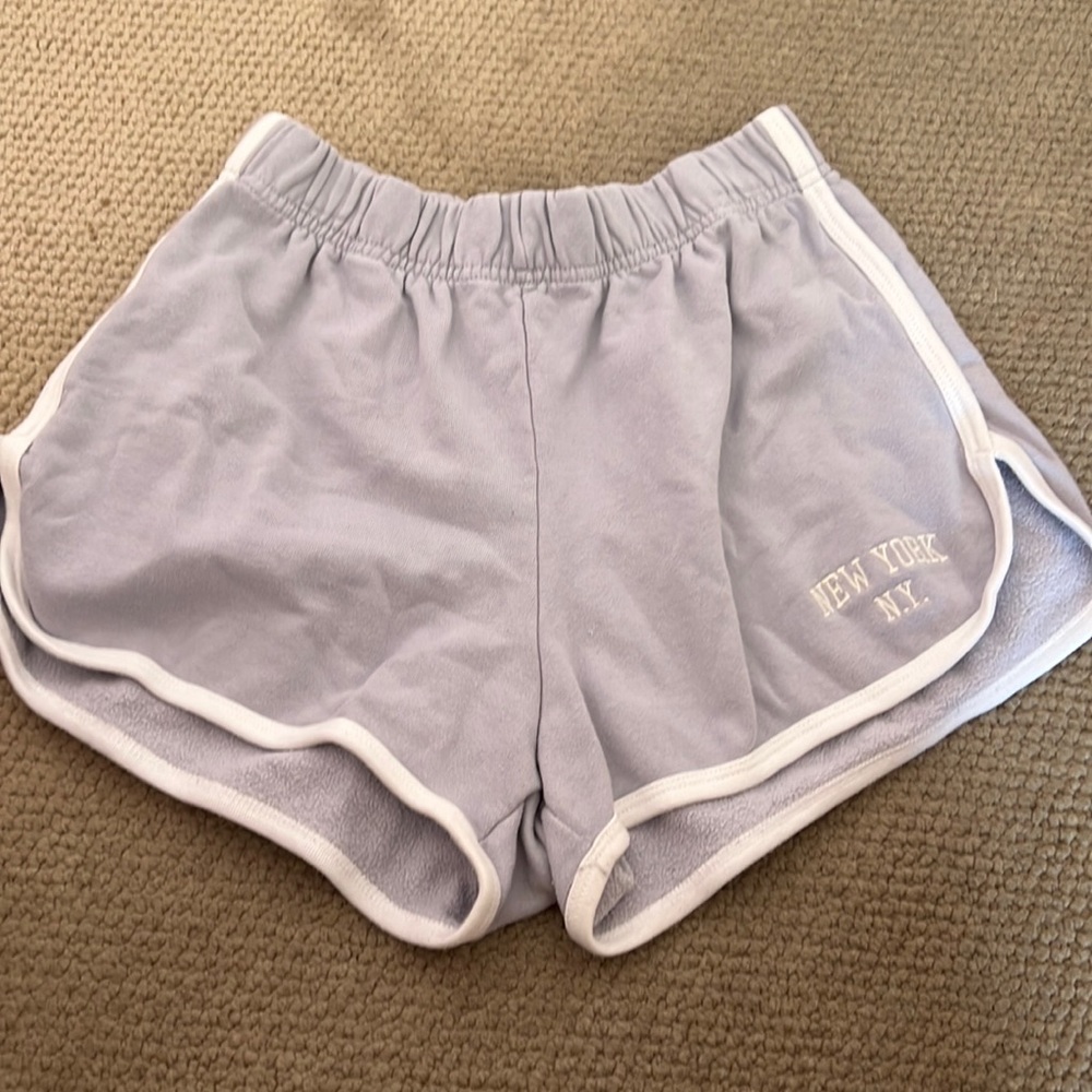 Blue shorts